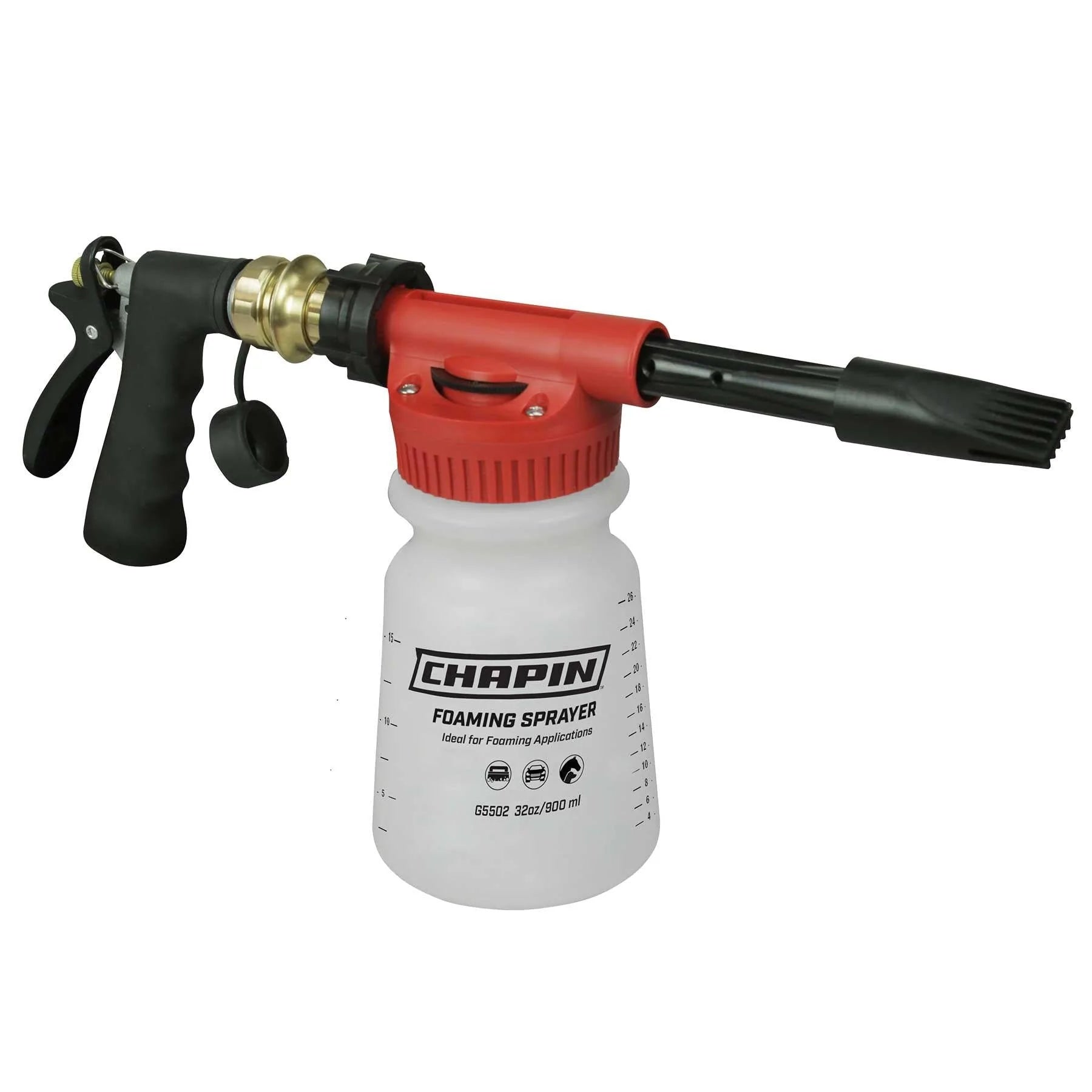 Car Care Foam Cleaner & Precision Water Pressure Nozzle for