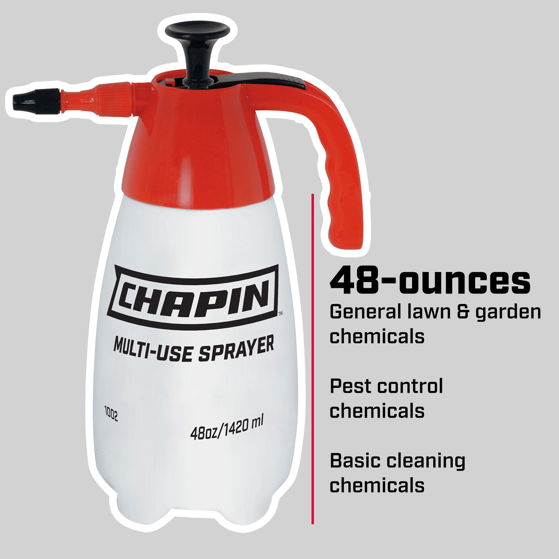 Chapin 1002: 48-ounce Handheld Multi-Purpose Pump Sprayer