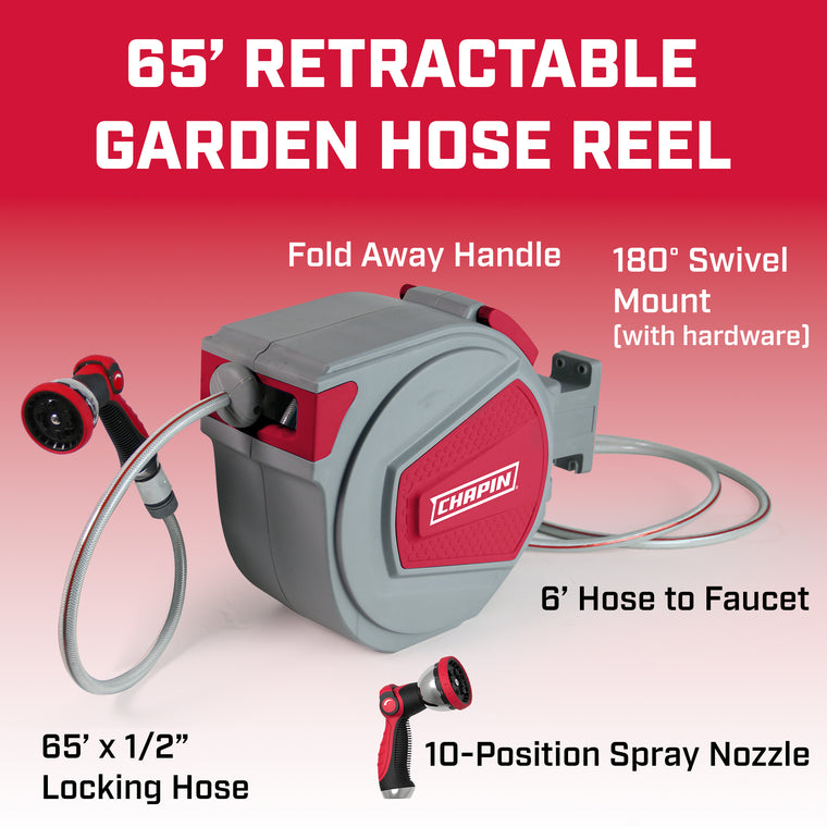 Retractable Reels Install, Garden Hose, Pneumatic, Extension Cord