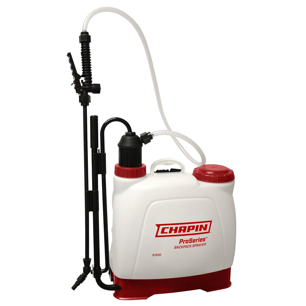 Chapin 61500: 4-gallon Euro-Style Manual Backpack Sprayer for Fertilizers, Herbicides and Pesticides - Chapin International