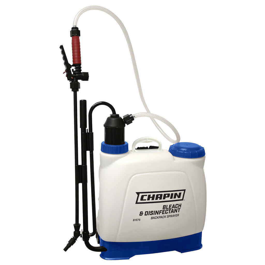Chapin 61575 4-gallon Euro-Style Backpack Bleach and Disinfectant Poly Sprayer - Chapin International