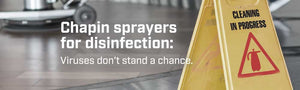 Chapin cleaning and disinfecting sprayers