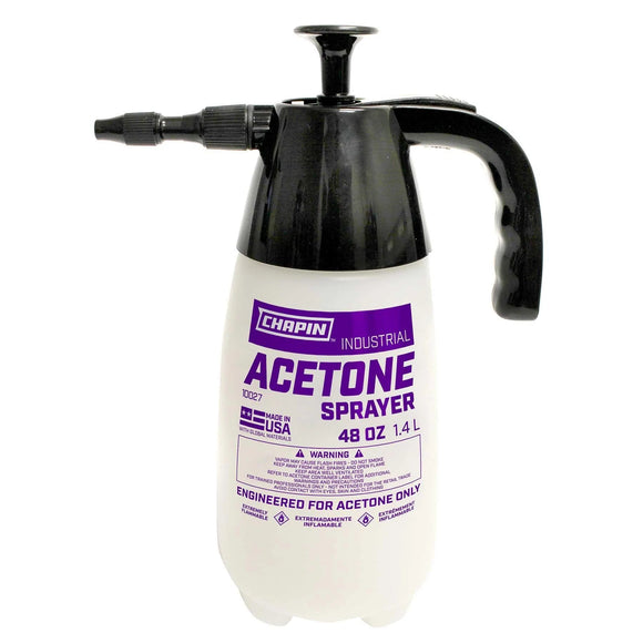 Chapin 10027: 48-ounce Industrial Acetone Staining Handheld Pump Sprayer - Chapin International