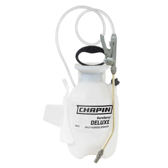 Chapin 26010: 1-gallon Deluxe SureSpray Tank Sprayer for Fertilizer, Herbicides and Pesticides - Chapin International