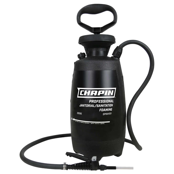 Chapin 2659E: 2-gallon Industrial Foaming Janitorial/Sanitation Poly Tank Sprayer, 2 Foaming Nozzles - Chapin International