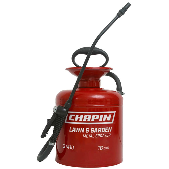 Chapin 31410: 1-gallon Tri-Poxy Steel Lawn & Garden Tank Sprayer - Chapin International
