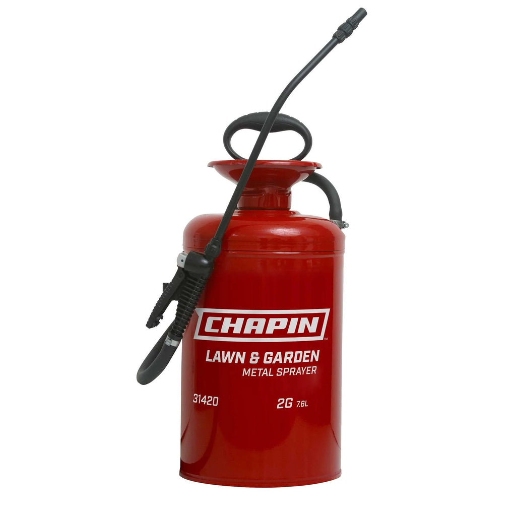 Chapin 31420: 2-gallon Tri-Poxy Steel Lawn & Garden Tank Sprayer - Chapin International