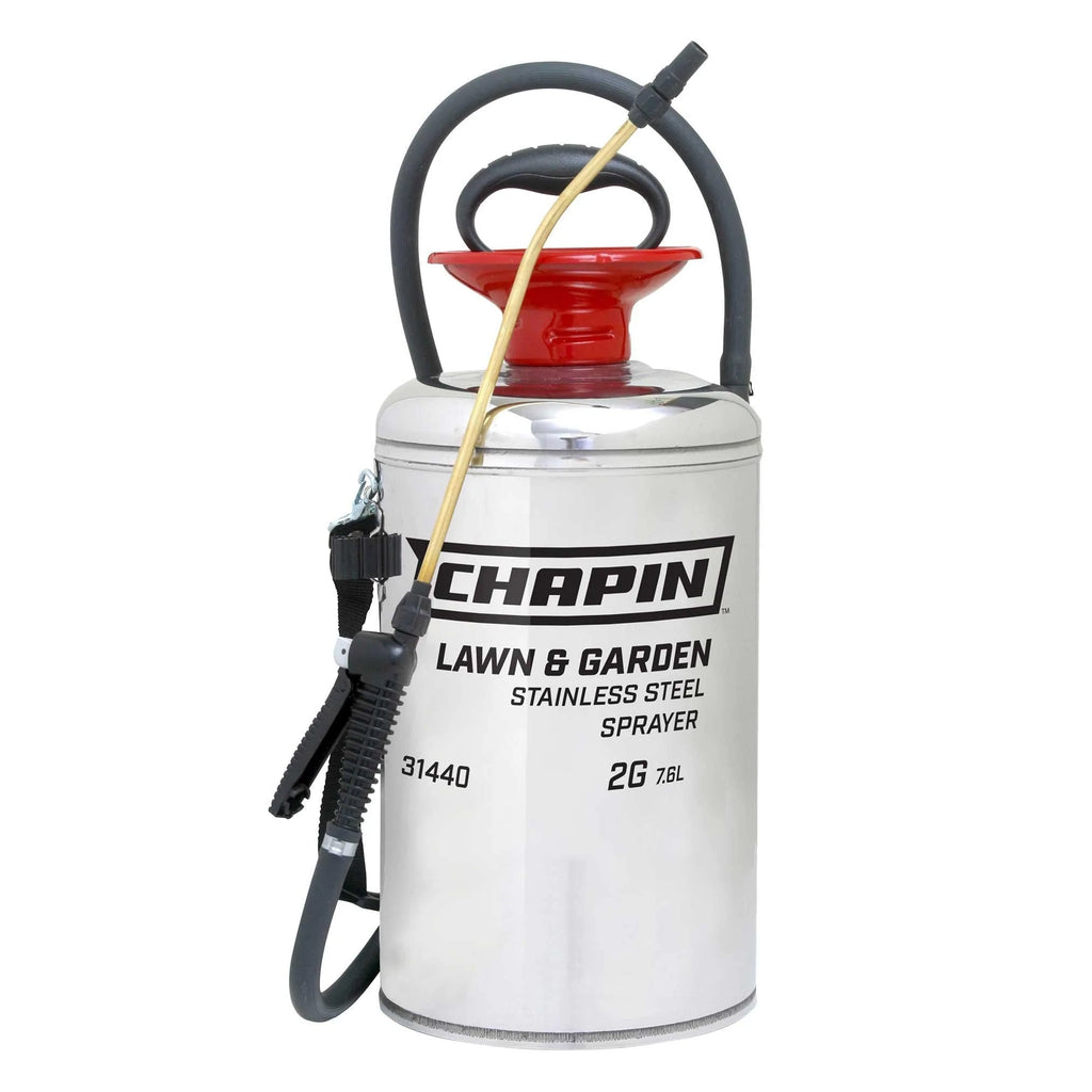 Chapin 31440: 2-gallon Stainless Steel Lawn & Garden Tank Sprayer - Chapin International