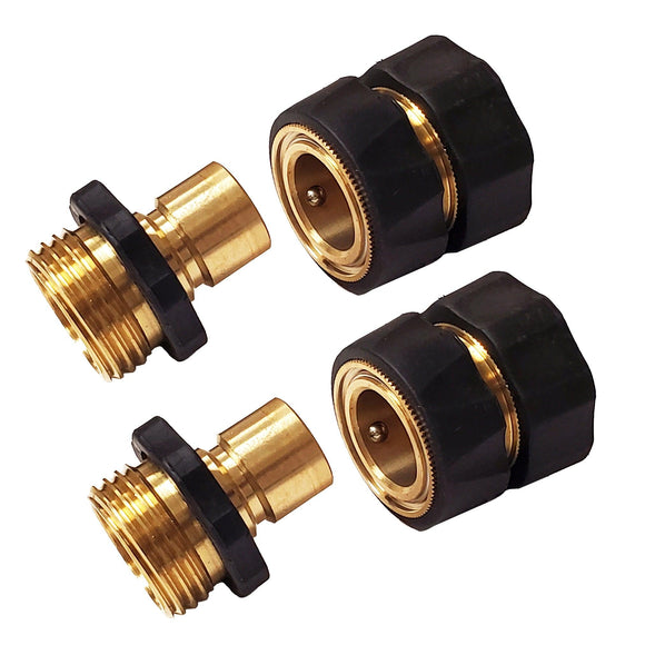 Chapin 6-9454: 3/4-inch Garden Hose Quick-Connect Fittings, Male & Female, 2-Piece Assembly - Chapin International