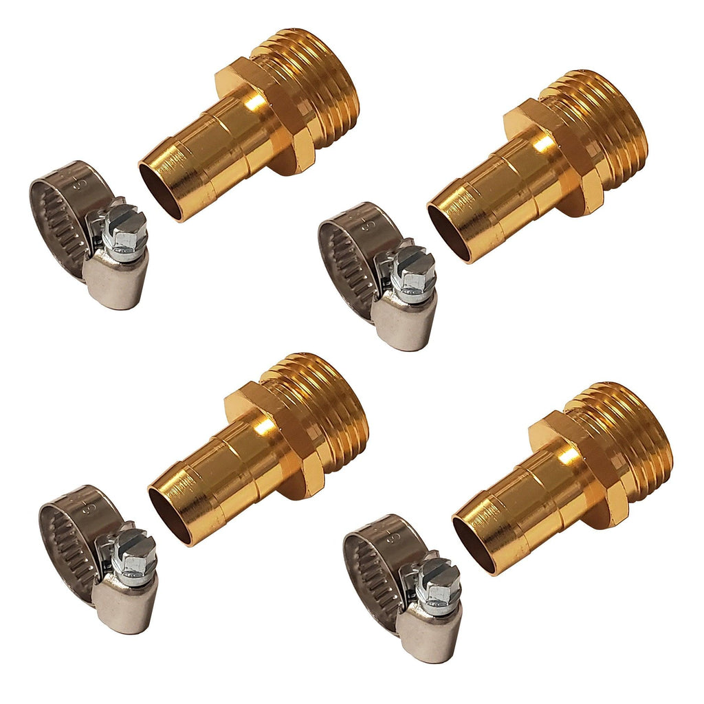 Chapin 6-9469: Male Garden Hose Mender Fittings with Clamps - Chapin International