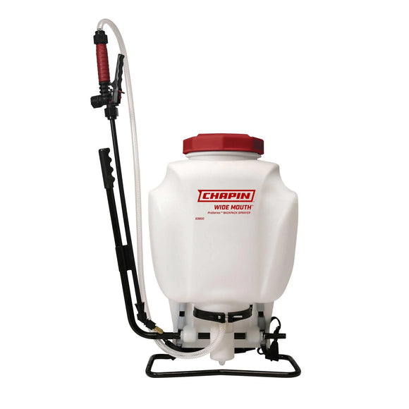 Chapin 63800: 4-gallon ProSeries Wide Mouth Manual Backpack Sprayer - Chapin International