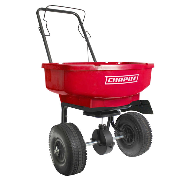 Chapin 81000A: 80-pound Residential Turf & Fertilizer Broadcast Spreader - Chapin International