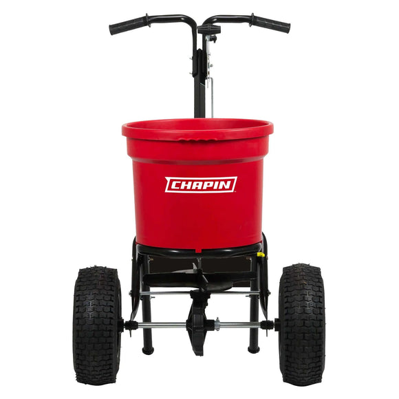 Chapin 82050C: 70-pound Poly Hopper Contractor Turf Spreader - Chapin International
