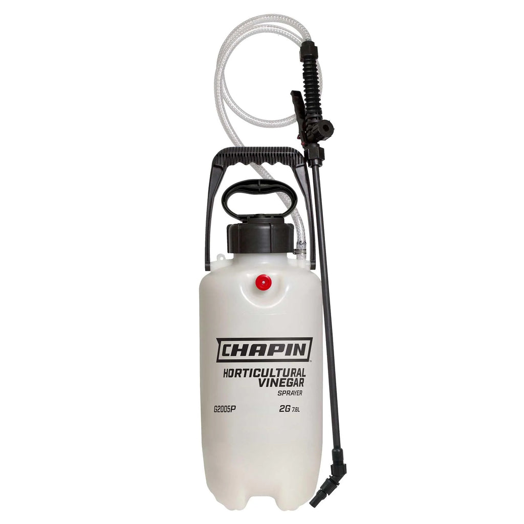 Chapin G2005P: 2-gallon Horticultural Vinegar Home and Garden Tank Sprayer with Folding Handle for Organic Gardening and Pest Control - Chapin International