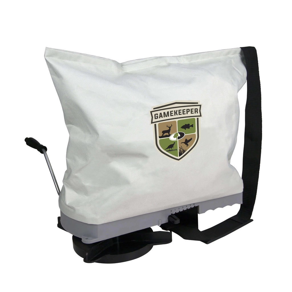 Gamekeeper 6324: 25-pound Handheld Bag Seeder with Waterproof Bag - Chapin International
